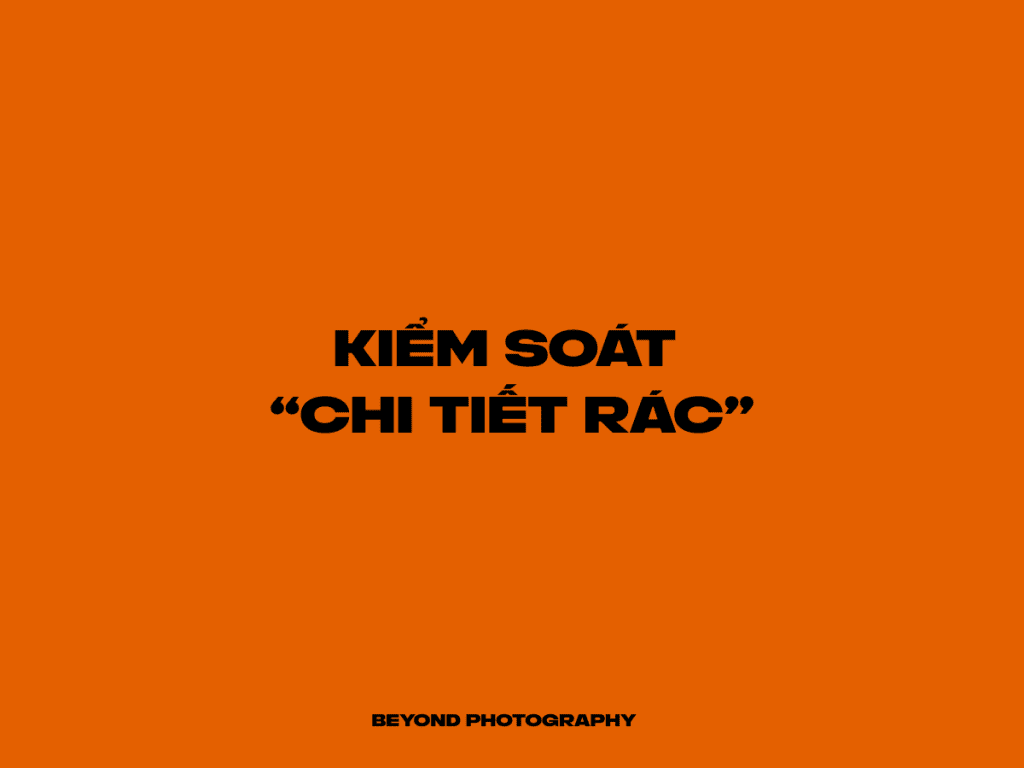 Kiểm soát chi tiết rác